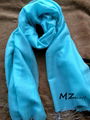 Pure cutton pure blue scarf 1