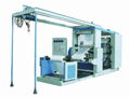 flexible six-color continuous printing press for plastic woven bag 