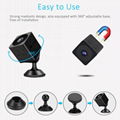 1080P Mini Home Security Camera WiFi 120 Degree 