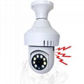 3 in 1 Smoke Detector Alarm Light Bulb Camera