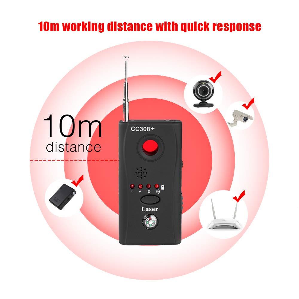 CC308 Anti-Spy Camera Finder Mini Hidden Camera Detector 5