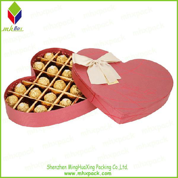 Delicate Paper Gift Packaging Chocolate Box