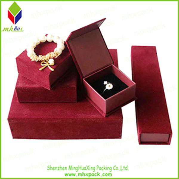 Noble Color Printing Paper Box for Set Jewelry 3