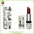 Folding Cardboard Cosmetic Packaging Box for Lipstick