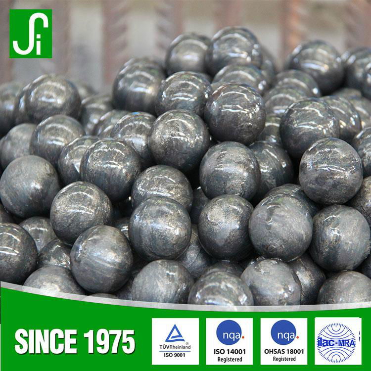 Hot forged and low price Forged Steel Grinding Balls for ball mill  2