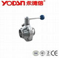 Stainless Steel  Food Grade TC end 1 "Sanitary ball valve  1