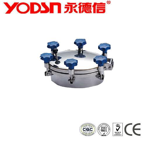 SS Food Grade Stainless Steel Sanitary Manhole Cover 2