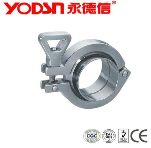 stainless steel Sanitary pipe fittings TC Clamps 2