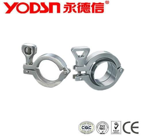 stainless steel Sanitary pipe fittings TC Clamps 5