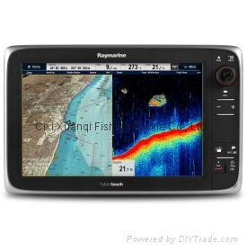 Raymarine e127 Hybrid GPS Multifunction Display with Coastal Charts