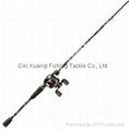 Abu Garcia Black MaxVengeance Baitcast Combo  1