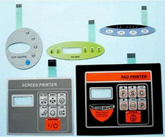 Customized PVC/PC/PET Keypads plastic