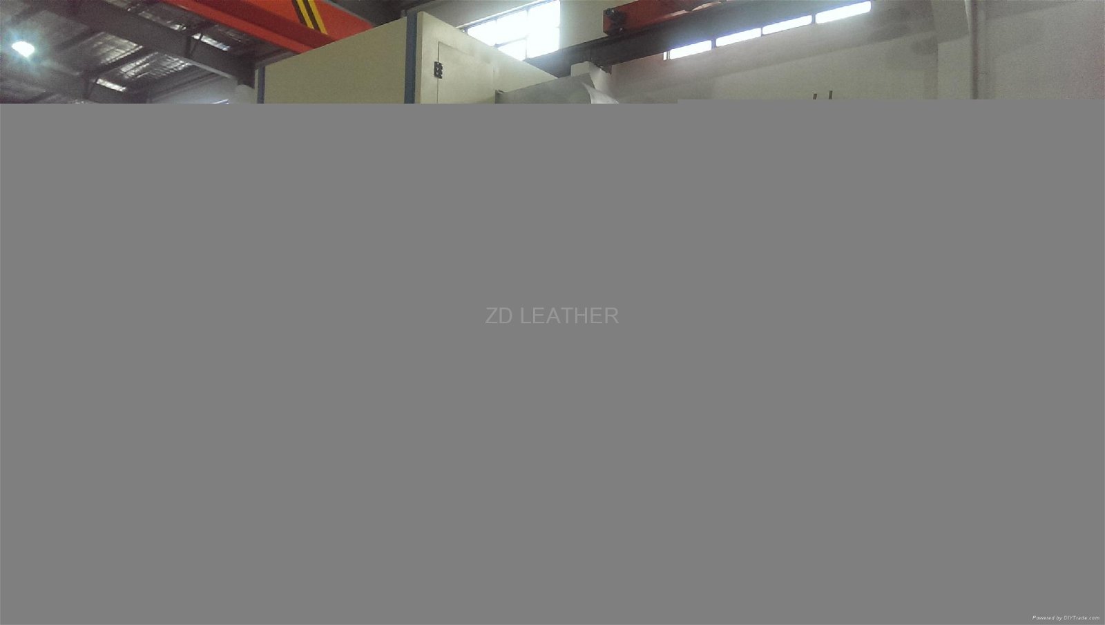 PU PVC  leather embossing machine 1