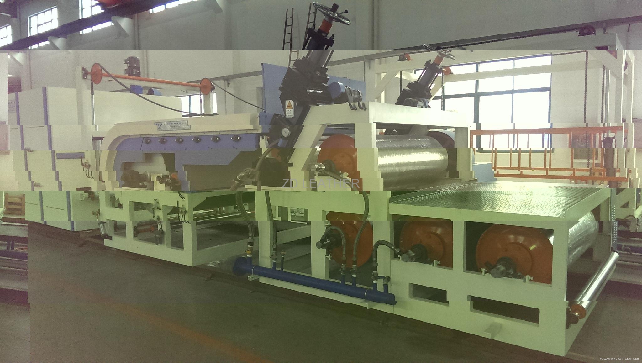 PU PVC leather embossing machine ZDks008 ZD (China Manufacturer