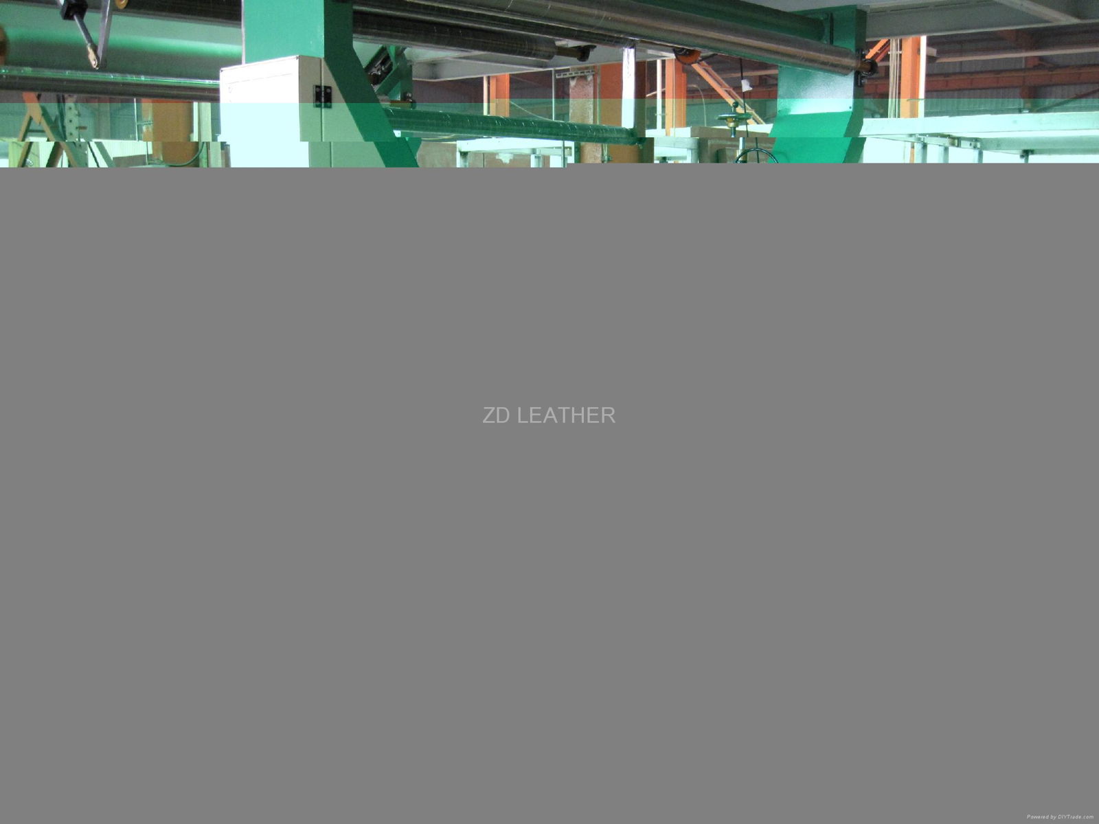 PU PVC  leather printing machine