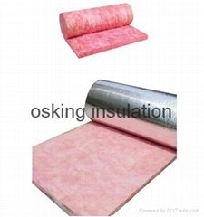 Pink Glass Wool Insulation Rolls