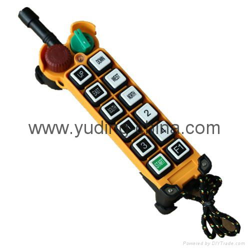 Henan Yuding 2016 new products F24-12D AC 220V electronic winch remote controlle 3