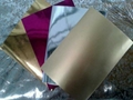 Christmas gold silver metallized wrapping paper 2