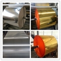 Christmas gold silver metallized wrapping paper 5