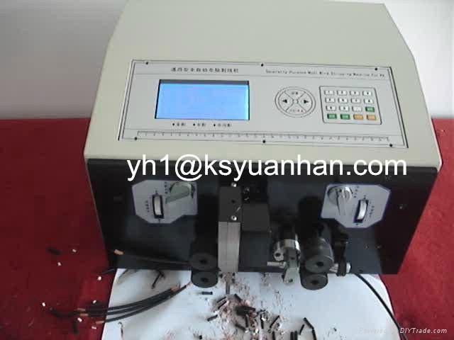 Double Coaxial Cable Wire Stripping Machine YH-BTZ