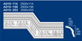 Gypsum line Plaster line Gypsum cornice Roman Column 4