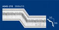 GRG  Gypsum line Plaster line Gypsum cornice Roman Column 2