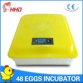 48 Egg Incubator Digital Auto Tuner Chicken Poultry Bird Quail Clear Hatcher 2