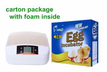 New type 56 chicken egg incubator hatcher yz-56s automatic egg incubator 56 eggs 4