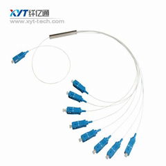 4 8 16 32 64 fiber optical PLC splitter with SC/APC