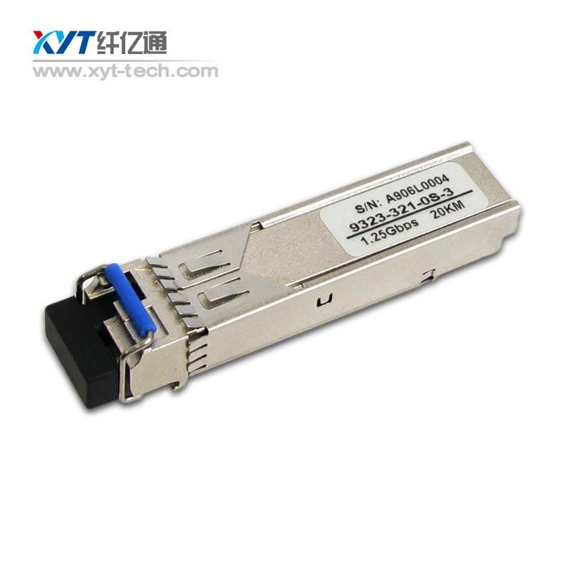 40km LC Connector DDM 1.25Gbs 1310nm Single mode SFP Transceiver 5