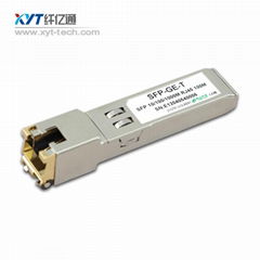 RJ45 Port BASE Copper SFP Transceiver 100m