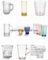bar accessories best clear PC polycarbonate water goblet and mugs manufacturer