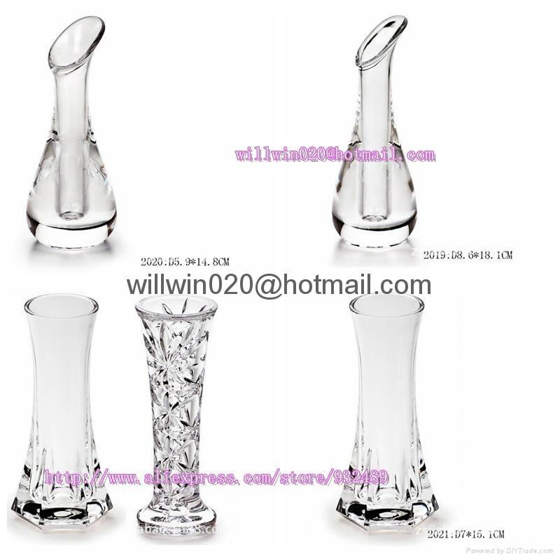 beautiful BULK wholesale cheap tall clear acrylic glass flower vases