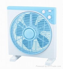 mini powerful and CE approved box fan with timert and remote control