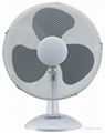 plastic and good lifetime table fan with Mesh Grill and timer