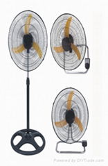 high quality and low price stand fan made in China with RC and timer