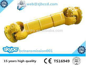 Cardan shaft for industrial machinery 