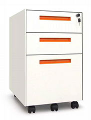 metal  pedestal movable cabinet