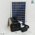 mini portable solar battery with led light 3