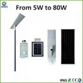 high quality all in one solar street light led