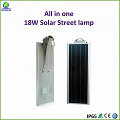 high quality lithium battery led solar street light