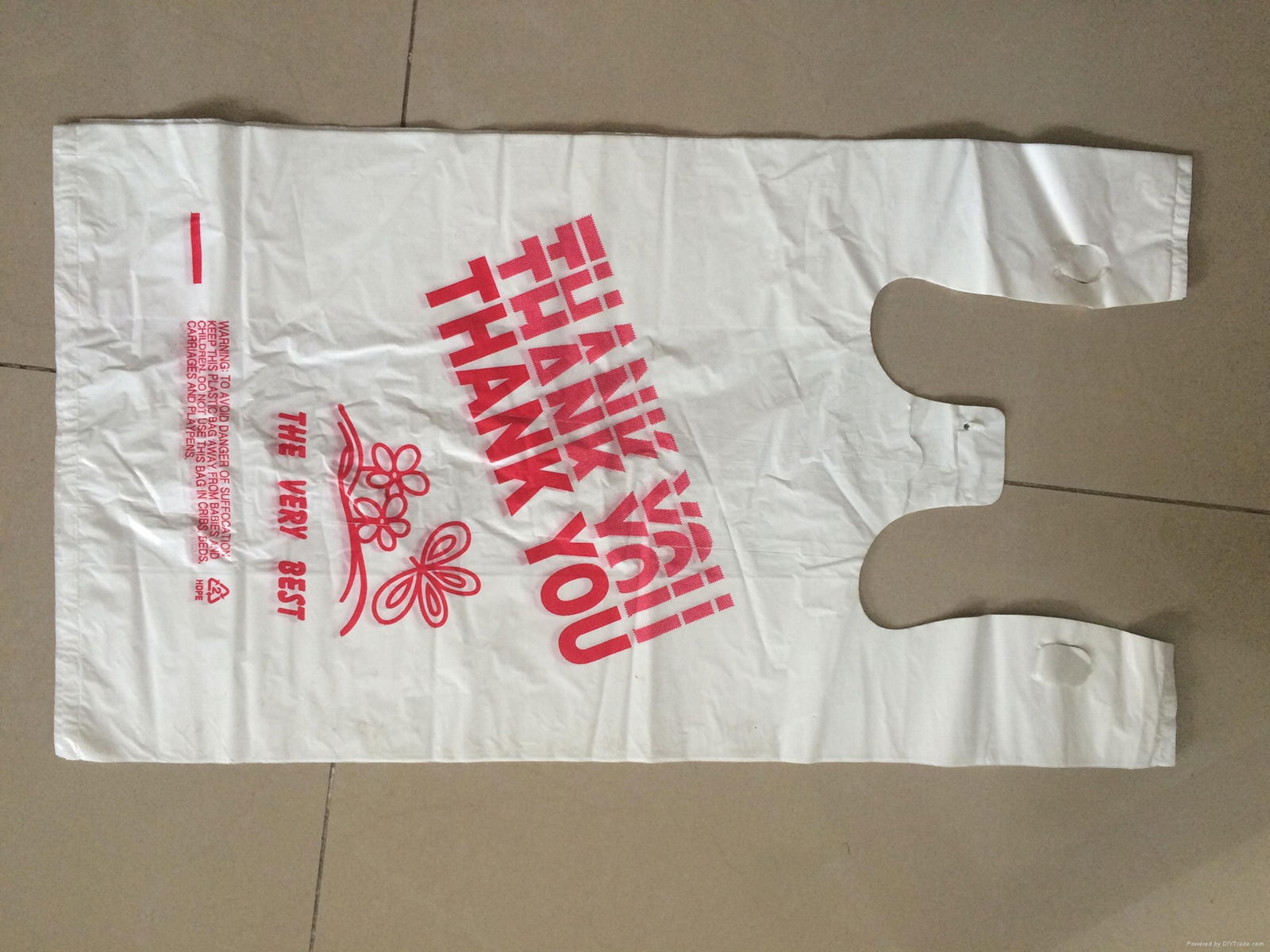 Cheap Plastic T-shirt bags 3