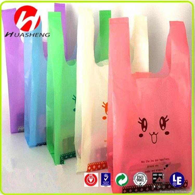 Cheap Plastic T-shirt bags 2