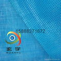 Supply of blue and green high strength cut grass skirt PVC grid cloth apron yarn 4