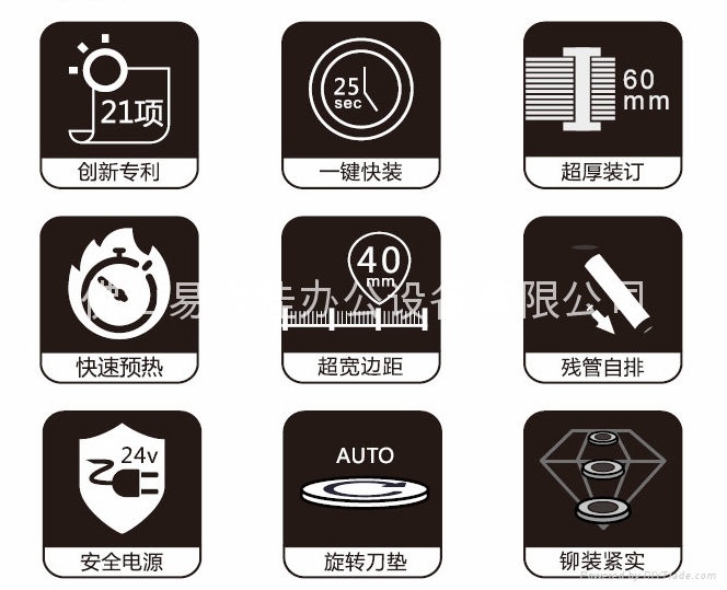 易力佳YC-680全自动票据凭证档案装订机 5