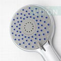 Water Saving multifunctional Shower Head ABS With Chrome Plated Hand Shower 4