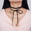 Fashion 2016 summner jewelry black velet necklace choker 5