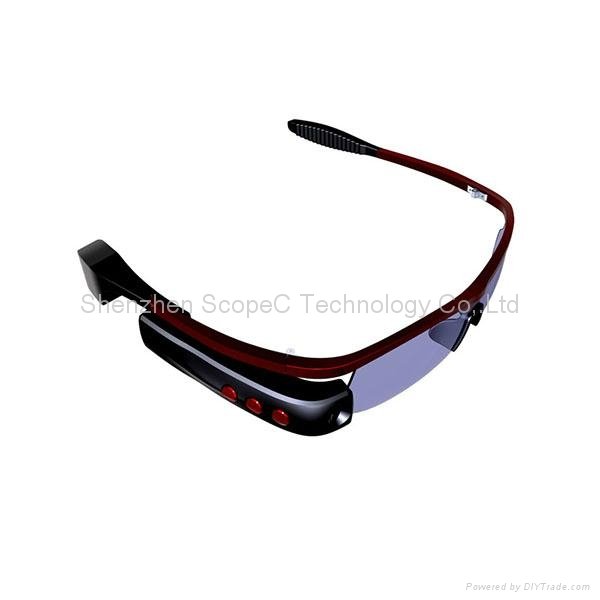 Smart Eye Wearable Video Camera Glasses Voice Broadcast Accessory 3