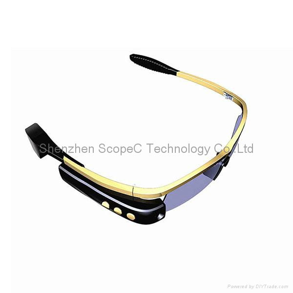 Smart Eye Wearable Video Camera Glasses Voice Broadcast Accessory 5