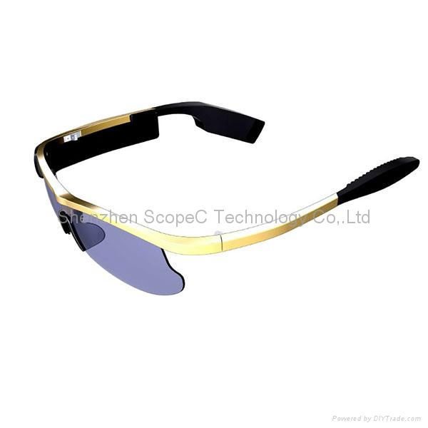  Smart Sunglasses 8 Mega-Pixel HD 720p Built-in 8 GB Memory Card Bluetooth 4.0 2